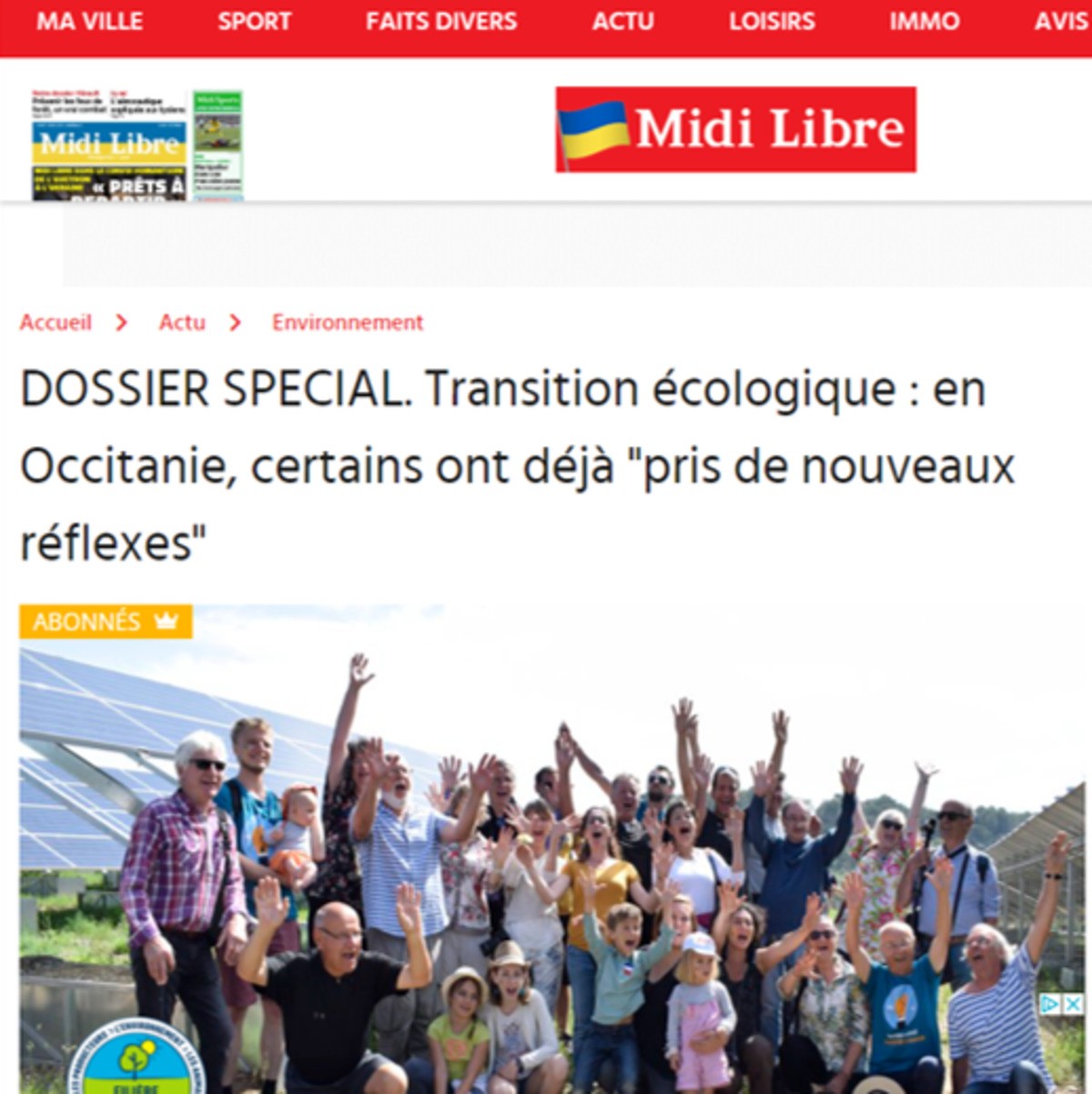 Midi Libre propose un dossier spécial 
