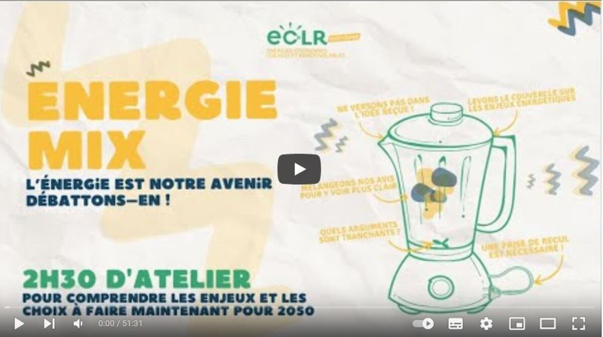 Atelier ENERGIE-MIX : replay du webinaire de présentation